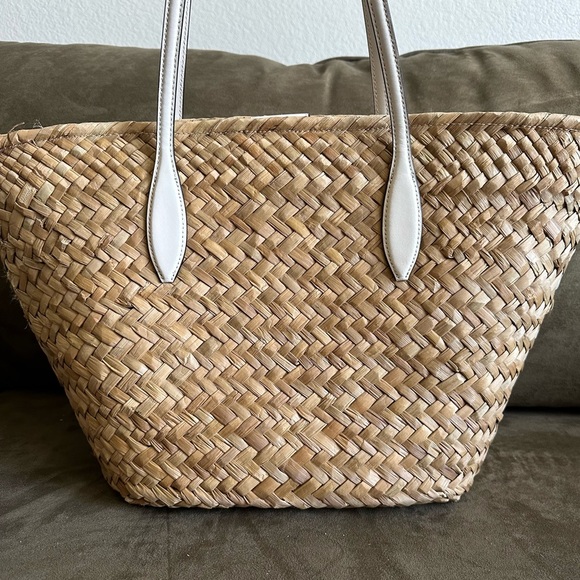 kate spade Bags Kate Spade Honey Bee Straw Shoulder Tote Bag Poshmark